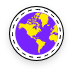 lifebadges planet logo